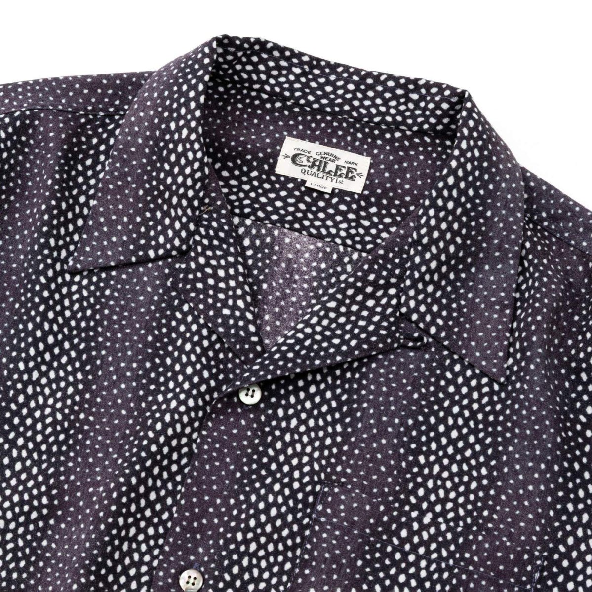 画像5: CALEE  STRIPE PATTERN S/S SH (5)