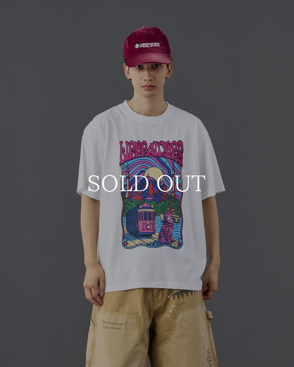 画像15: Liberaiders  PSYCHEDELIC CITY TEE (15)