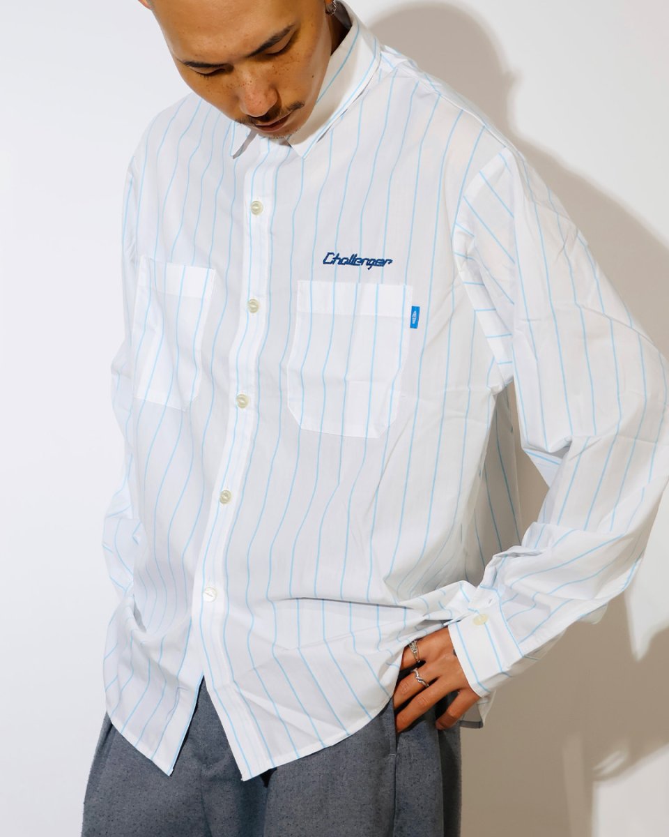 画像4: CHALLENGER  L/S STRIPE MECHANIC SHIRT (4)