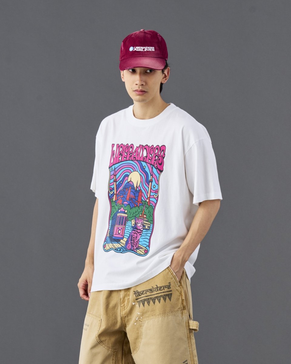 画像18: Liberaiders  PSYCHEDELIC CITY TEE (18)