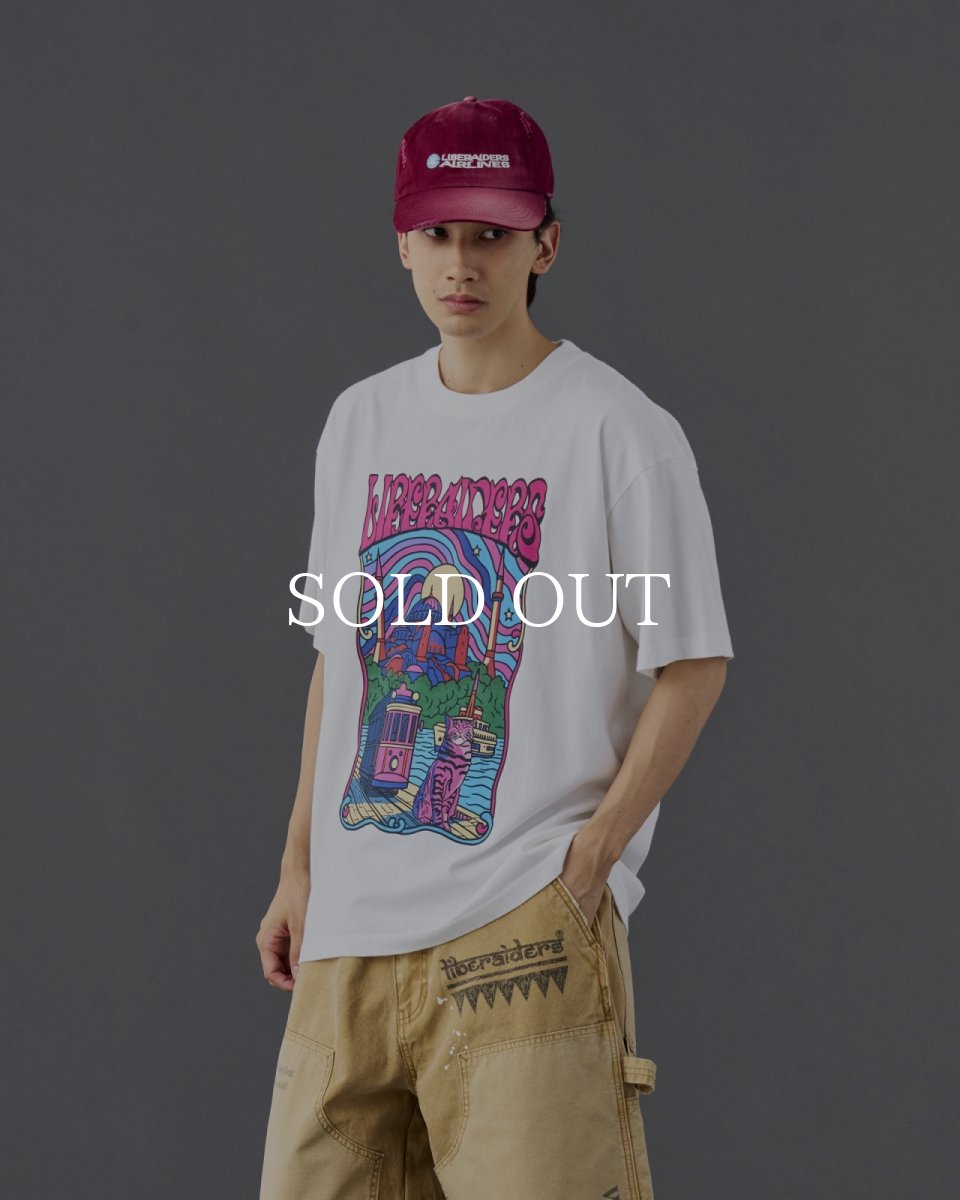 画像18: Liberaiders  PSYCHEDELIC CITY TEE (18)