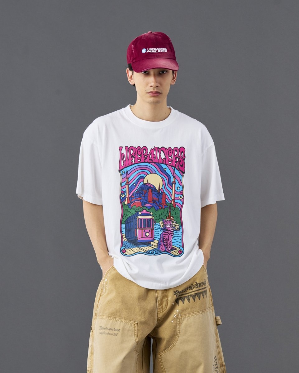 画像16: Liberaiders  PSYCHEDELIC CITY TEE (16)