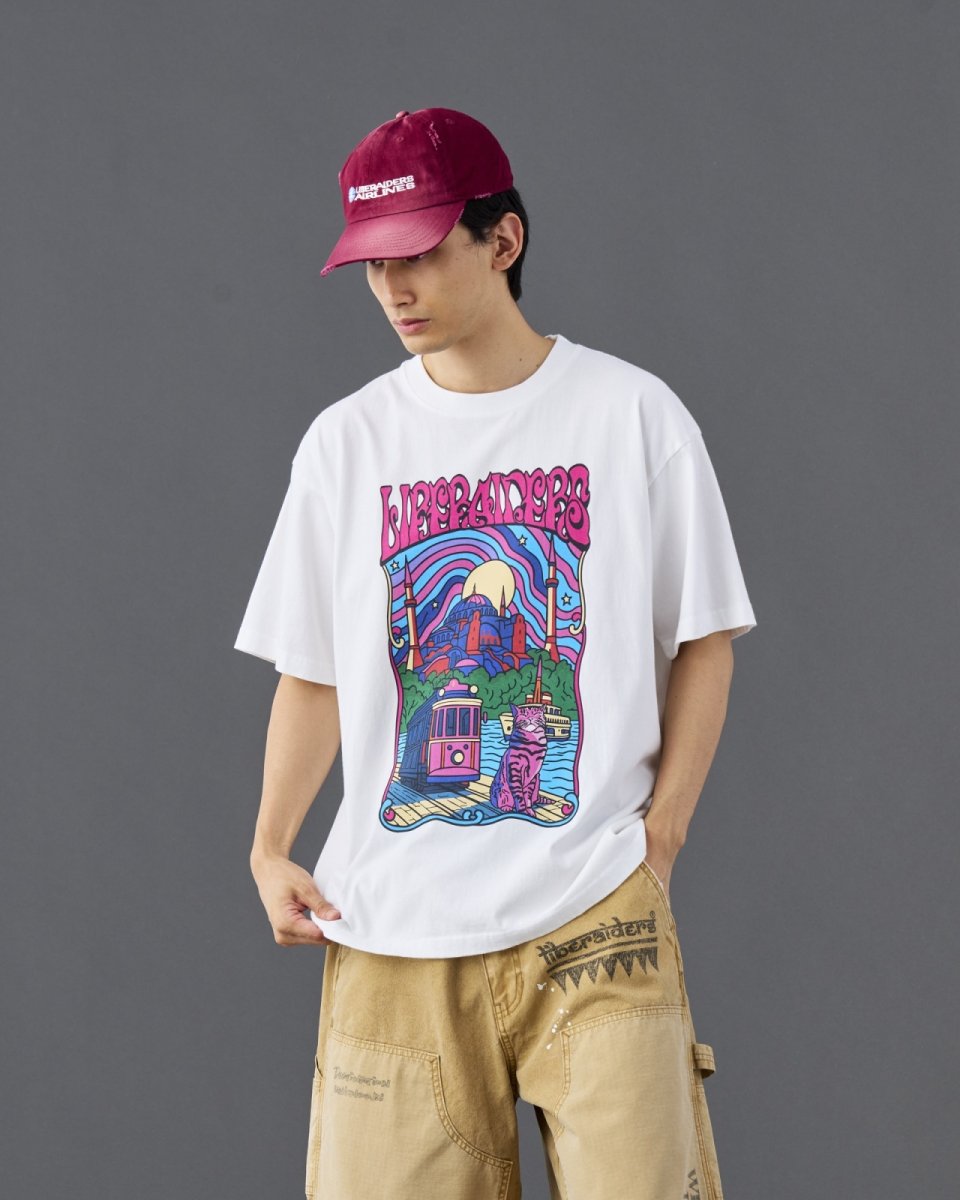 画像17: Liberaiders  PSYCHEDELIC CITY TEE (17)