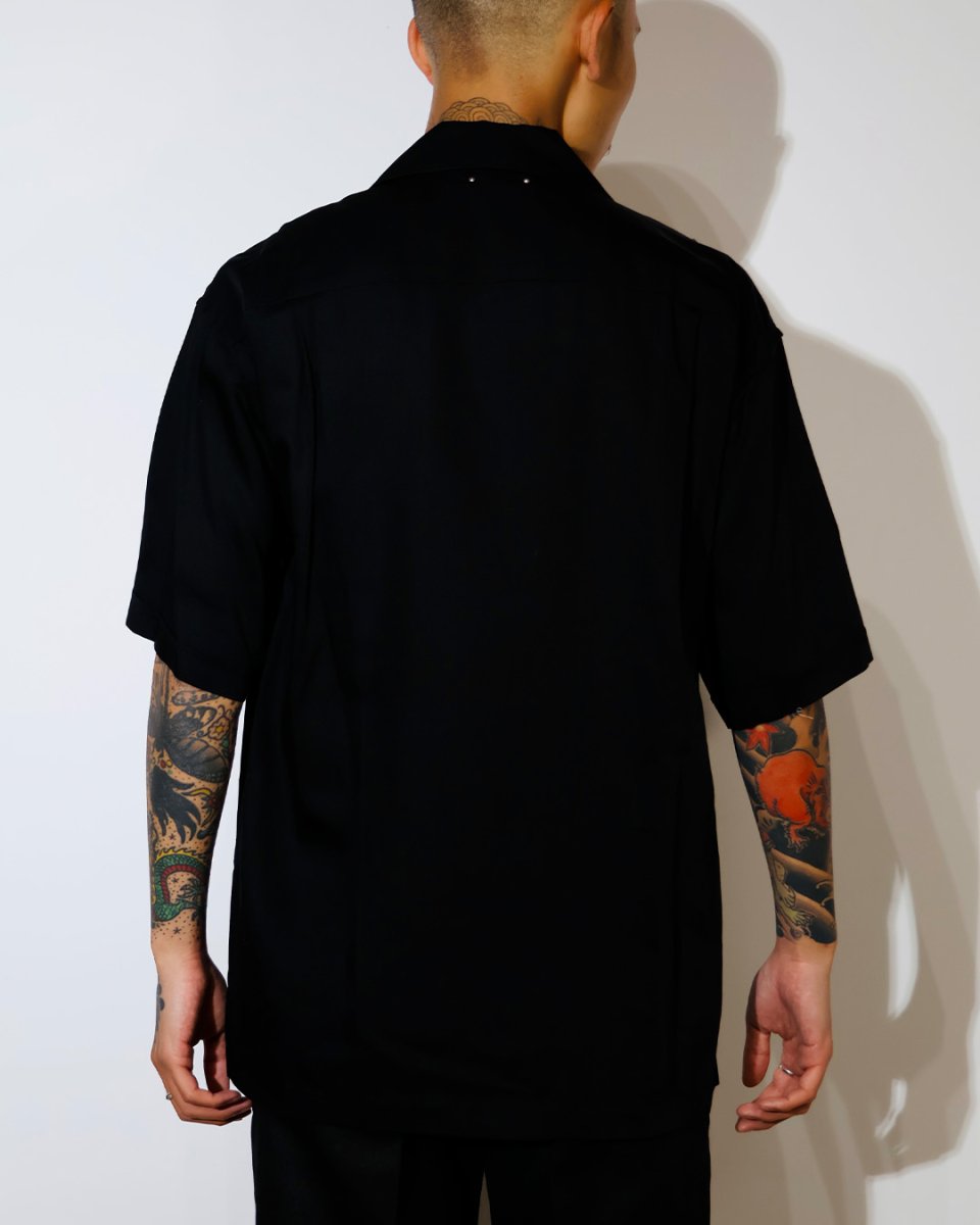 画像4: MINEDENIM  Cu.Denim Wave embroidery S.S SH (4)