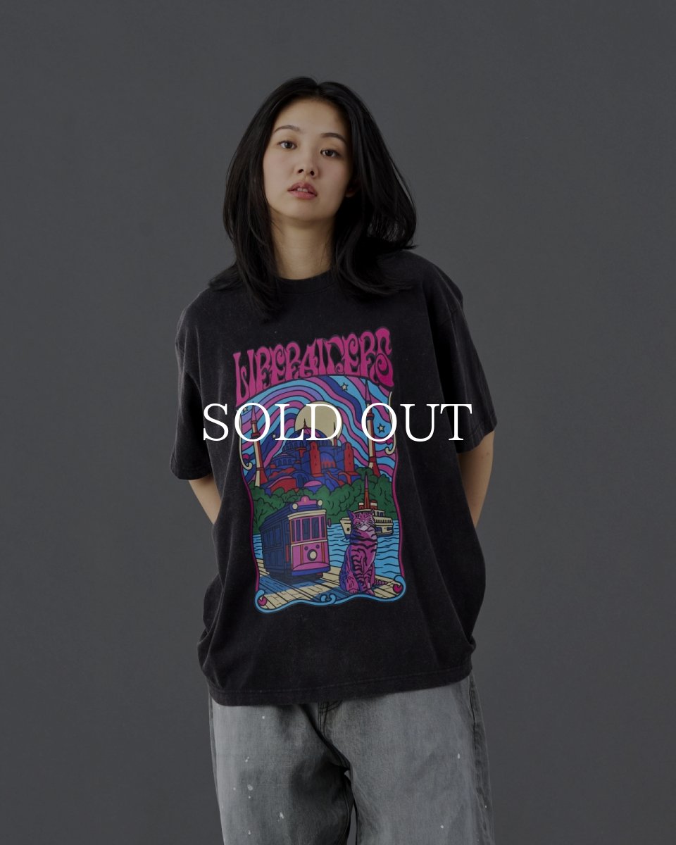 画像7: Liberaiders  PSYCHEDELIC CITY TEE (7)