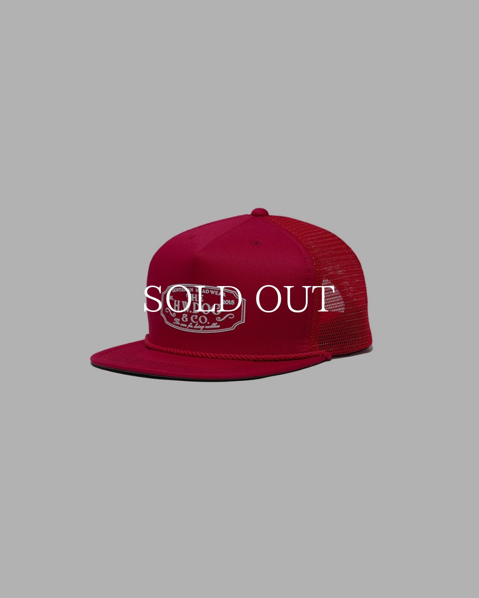 画像12: THE H.W.DOG&CO.  MESH TRUCKER CAP (12)