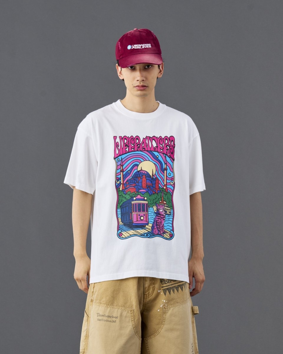 画像19: Liberaiders  PSYCHEDELIC CITY TEE (19)