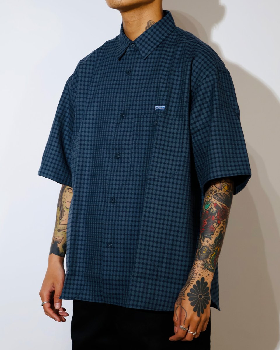 画像4: RADIALL  DIM - REGULAR COLLARED SHIRT S/S (4)