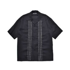 画像1: MINEDENIM  Cu.Denim Wave embroidery S.S SH (1)