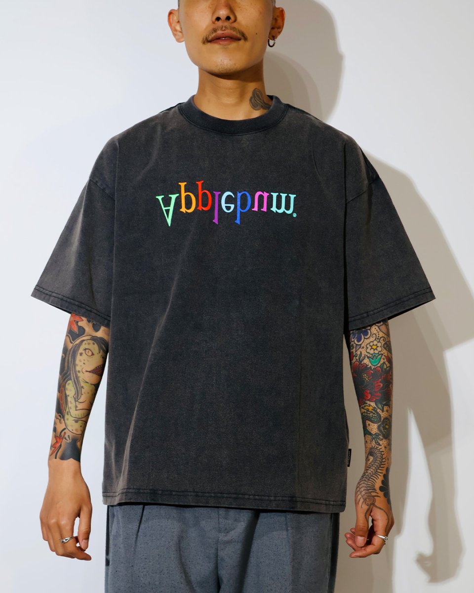 画像3: APPLEBUM  “Computer-Logo” Washed T-shirt (3)
