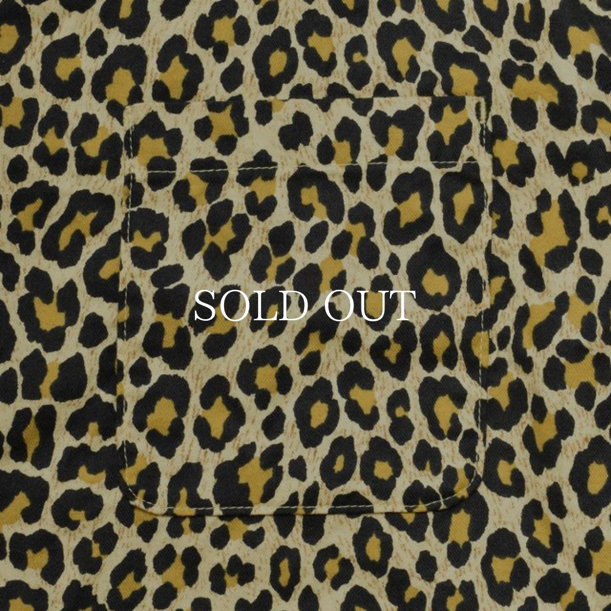画像7: MINEDENIM  Leopard Print Flannel S.S Open Collar SH (7)