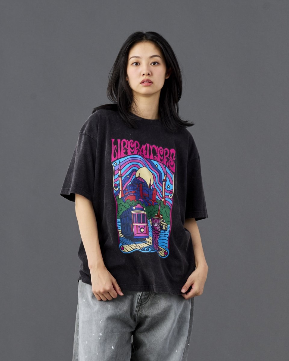 画像5: Liberaiders  PSYCHEDELIC CITY TEE (5)