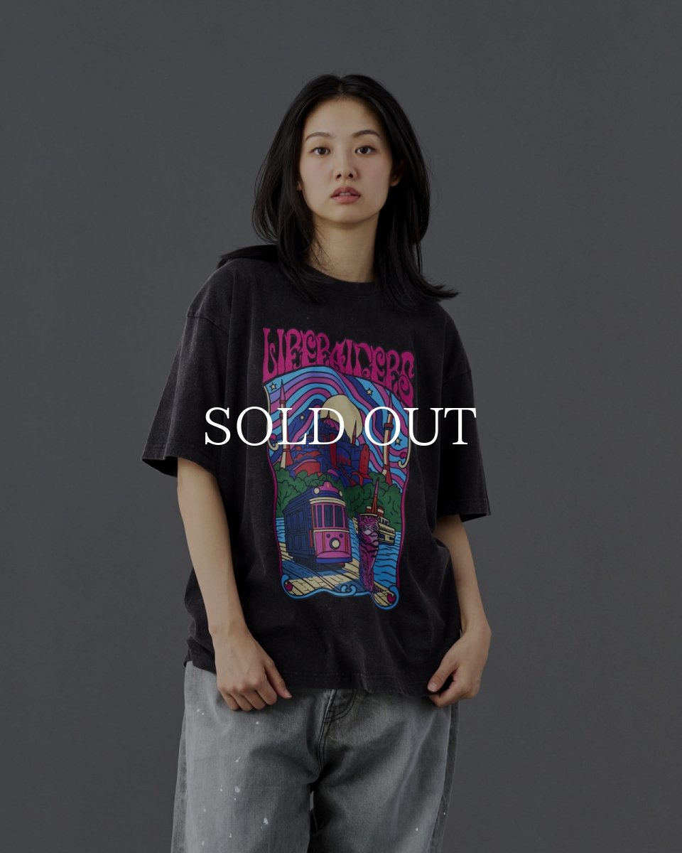 画像5: Liberaiders  PSYCHEDELIC CITY TEE (5)