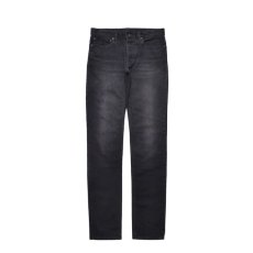 画像1: MINEDENIM  S.Slim STR 5pocket BKU (1)