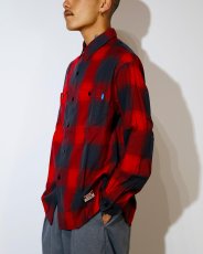 画像4: CHALLENGER  L/S SHADOW CHECK SHIRT (4)