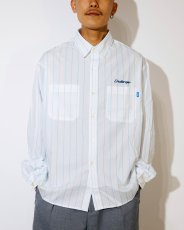 画像3: CHALLENGER  L/S STRIPE MECHANIC SHIRT (3)