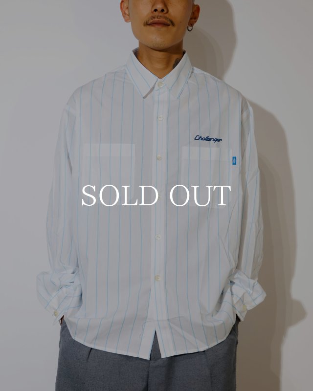 CHALLENGER L/S STRIPE MECHANIC SHIRT CLG-SH 026-001 公式通販