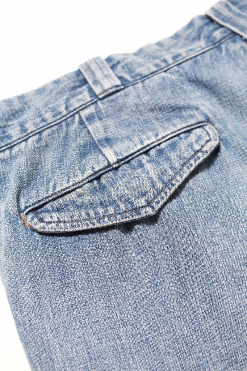 画像15: BOW WOW  US ARMY DENIM SHORTS AGED (15)