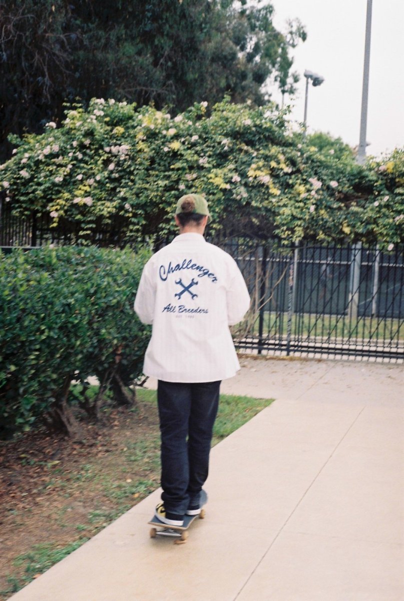 画像20: CHALLENGER  L/S STRIPE MECHANIC SHIRT (20)