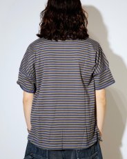 画像5: nonnative  CLERK S/S TEE COTTON JERSEY BORDER (5)