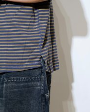 画像4: nonnative  CLERK S/S TEE COTTON JERSEY BORDER (4)