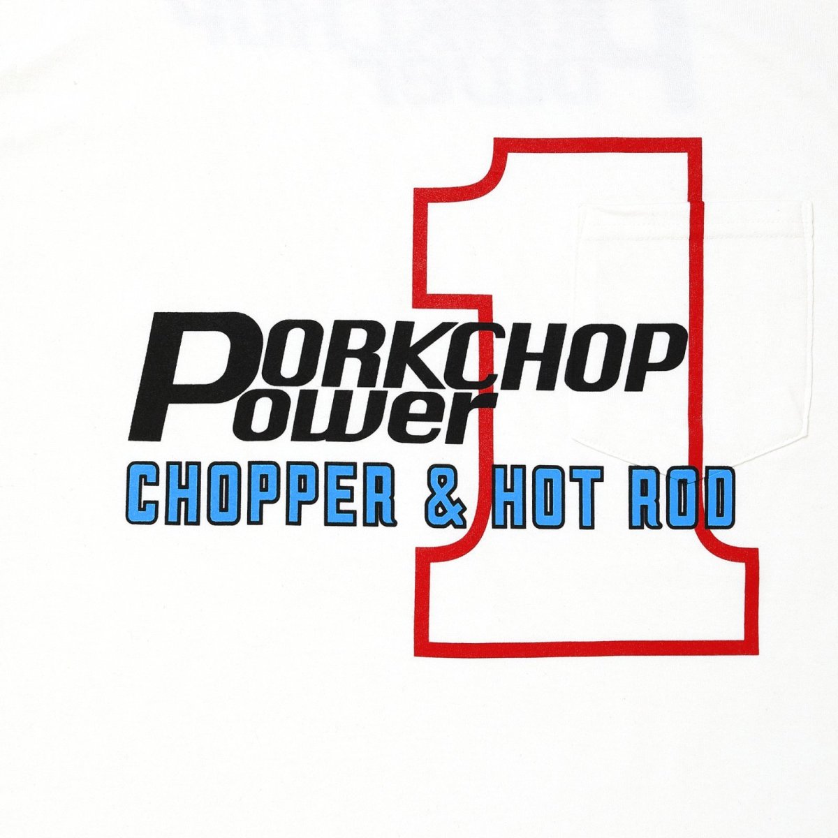 画像3: PORKCHOP GARAGE SUPPLY  P POWER POCKET TEE   (3)