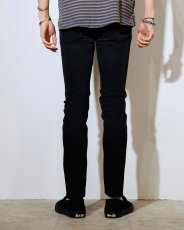 画像5: MINEDENIM  S.Slim STR 5pocket BKU (5)