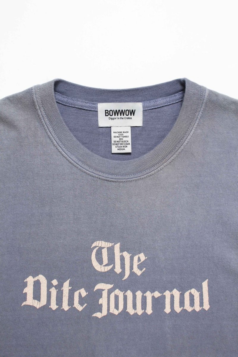 画像8: BOW WOW  THE DITC JOURNAL TEE AGED (8)