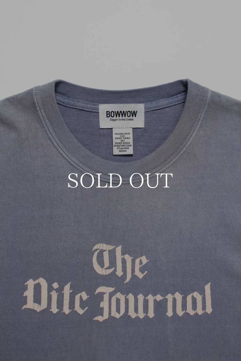 画像5: BOW WOW  THE DITC JOURNAL TEE AGED (5)