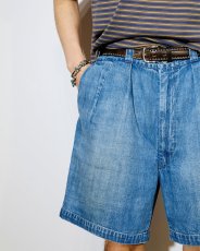 画像4: BOW WOW  US ARMY DENIM SHORTS AGED (4)