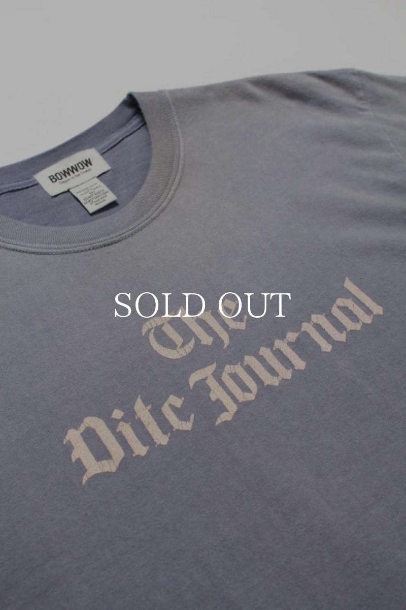 画像7: BOW WOW  THE DITC JOURNAL TEE AGED (7)