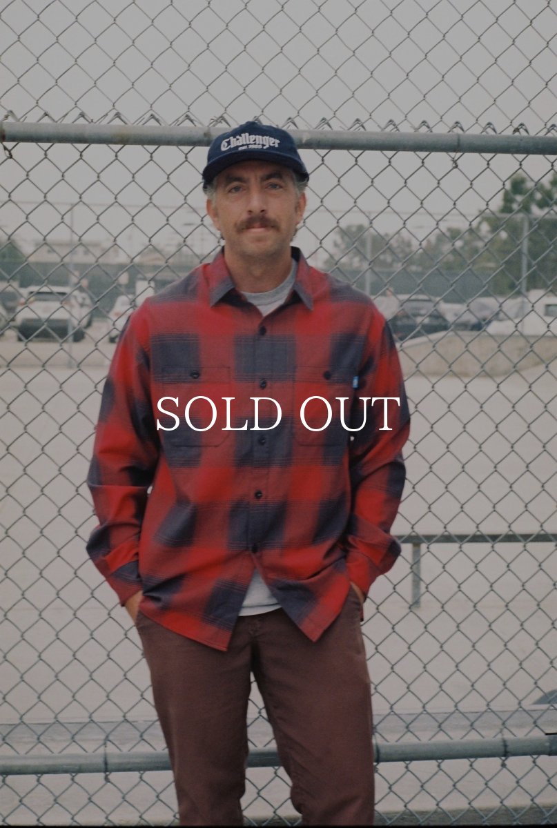 画像17: CHALLENGER  L/S SHADOW CHECK SHIRT (17)