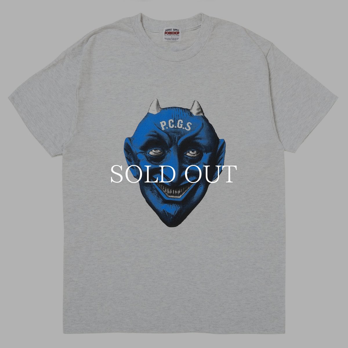 画像10: PORKCHOP GARAGE SUPPLY  DEVIL FACE TEE  (10)