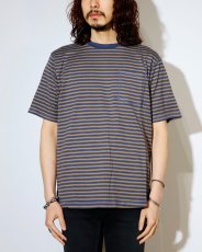 画像2: nonnative  DWELLER S/S TEE COTTON JERSEY BORDER (2)