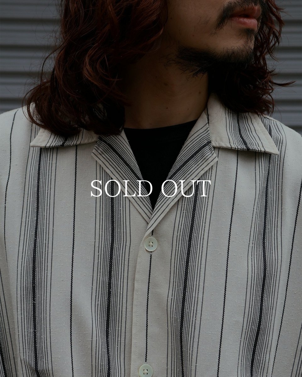 画像4: COOTIE PRODUCTIONS   Dobby Chain Stripe S/S Cavana Shirt (4)