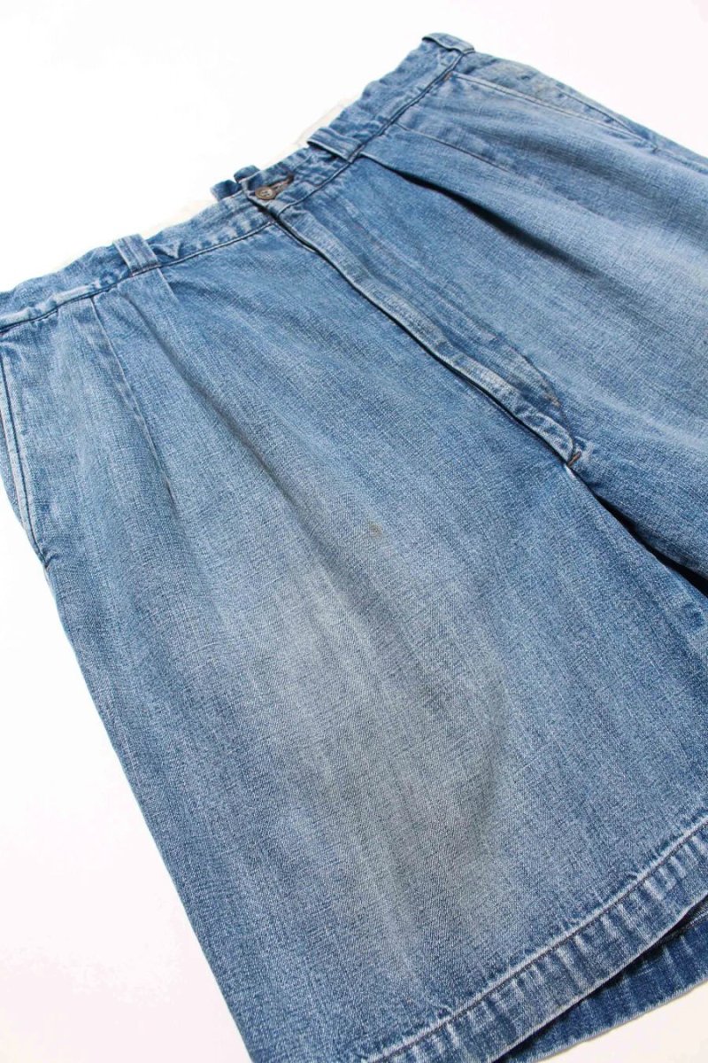 画像6: BOW WOW  US ARMY DENIM SHORTS AGED (6)