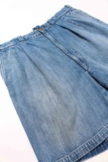画像6: BOW WOW  US ARMY DENIM SHORTS AGED (6)