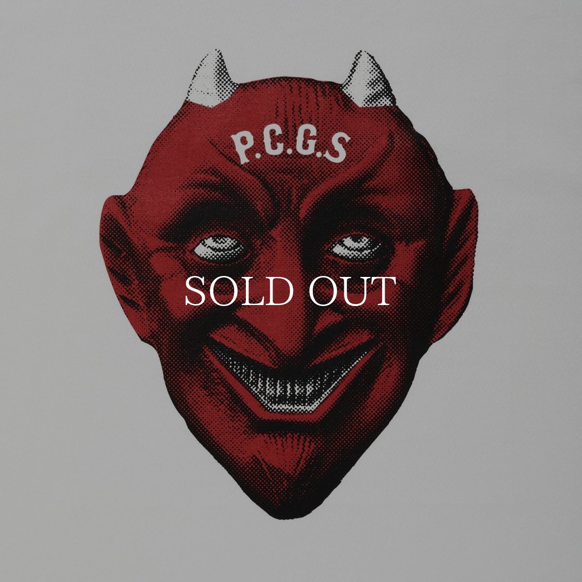 画像9: PORKCHOP GARAGE SUPPLY  DEVIL FACE TEE  (9)