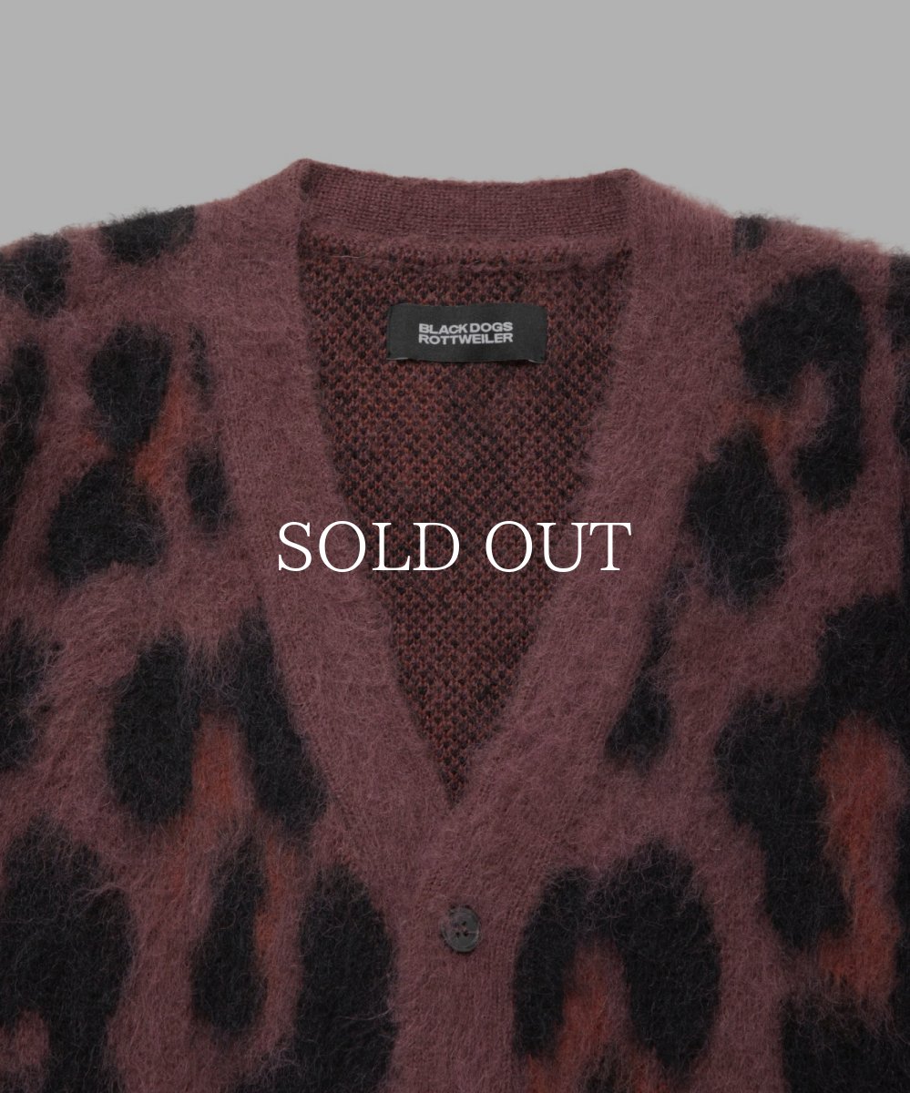 画像3: ROTTWEILER 【先行予約】LEOPARD CARDIGAN (3)