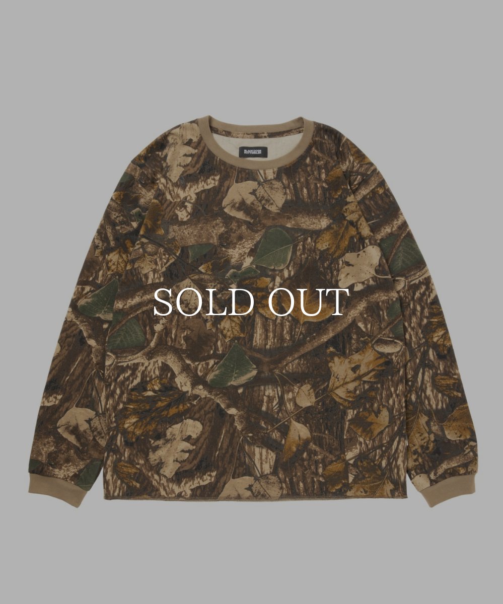 画像1: ROTTWEILER 【先行予約】R9 CAMO LS TEE (1)
