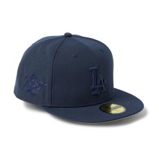 画像4: NEW ERA  59FIFTY Tonal Logo ロサンゼルス・ドジャース ナイトシフトネイビー (4)