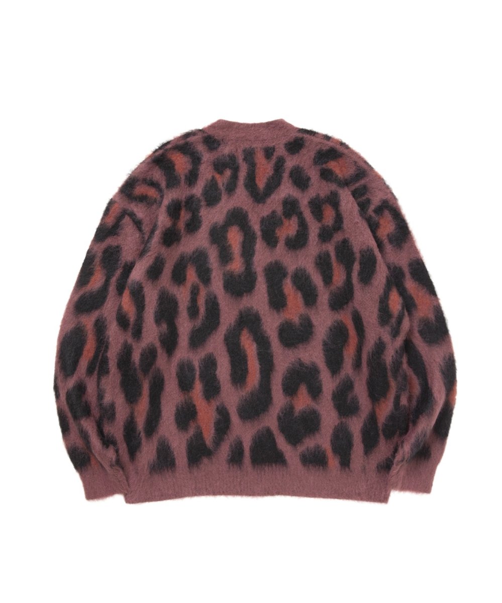 画像2: ROTTWEILER 【先行予約】LEOPARD CARDIGAN (2)