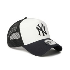 画像5: NEW ERA  9FORTY A-Frame トラッカー Typewriter コットンタイプライター ニューヨーク・ヤンキース オフホワイト/ブラック (5)