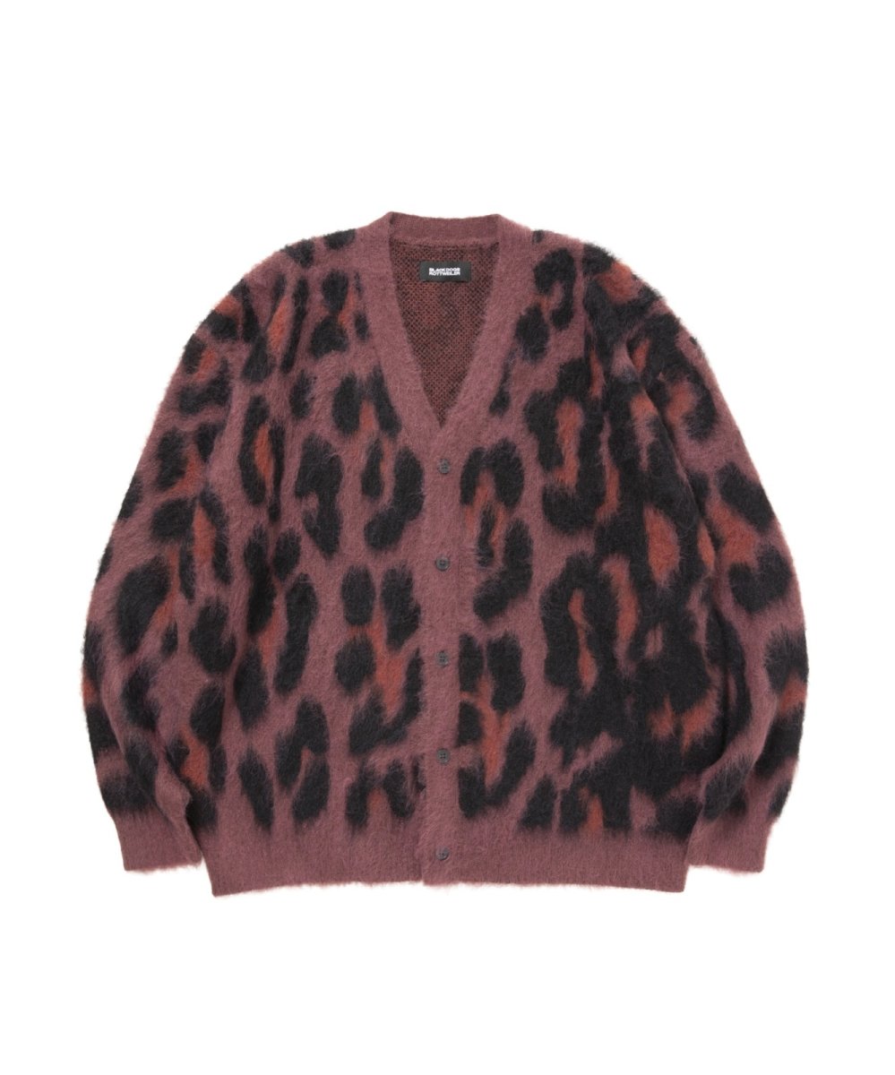 画像1: ROTTWEILER 【先行予約】LEOPARD CARDIGAN (1)