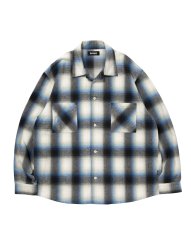 画像6: ROTTWEILER 【先行予約】R9 OMBRE CHECK SHIRT (6)