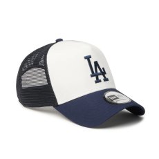 画像5: NEW ERA  9FORTY A-Frame トラッカー Typewriter コットンタイプライター ロサンゼルス・ドジャース オフホワイト/ネイビー (5)