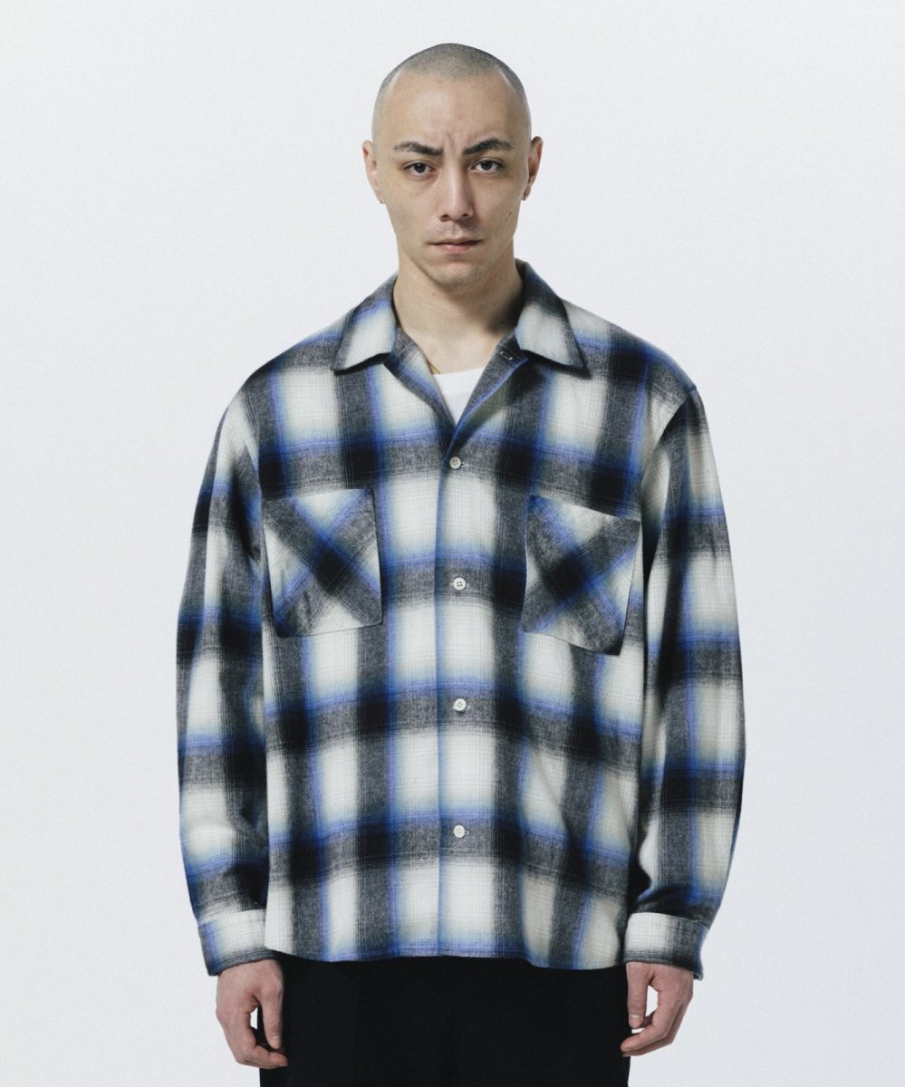 画像8: ROTTWEILER 【先行予約】R9 OMBRE CHECK SHIRT (8)