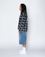 画像4: APPLEBUM  Cut Off Ombre Check Shirt (4)