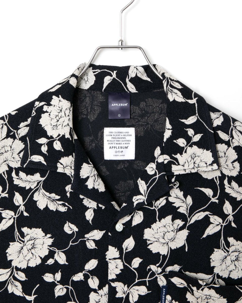 画像11: APPLEBUM  Chirimen Knit Aloha Shirt (Oversized) (11)
