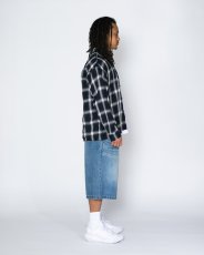 画像6: APPLEBUM  Cut Off Ombre Check Shirt (6)